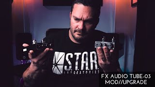 How to Upgrade The FX Audio Tube03  OP Amp amp Tube Mods [upl. by Eirojram]