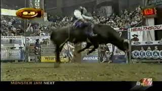 Andre Moraes vs Painted Desert  02 PBR Billings 885 pts [upl. by Llennoj]