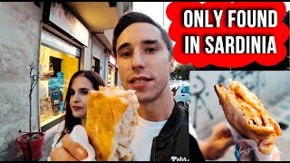 Sardinian Street Food Pizza Al Taglio Sarde  Updates from Cagliari Sardinia  Italy Vlog 2020 [upl. by Auhsaj]