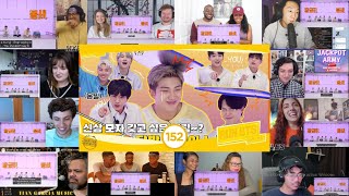 RUN BTS 2021 EP 152  Reaction Mashup [upl. by Aneer278]