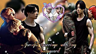 forceful marriage with my bodyguard 💜  taekook oneshot  taekook love story explain in Hindi [upl. by Thia461]