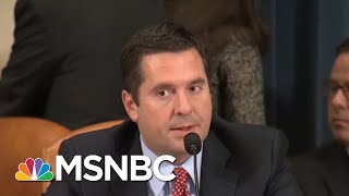 Nunes On Secret Tape Brett Kavanaugh Vote Then Rod Rosenstein Impeachment  Rachel Maddow  MSNBC [upl. by Droflim]