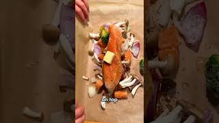 No time Meke Quick amp healthy steamed Salmon Dinner dinnerrecipe salmon healthyrecipe [upl. by Nuaj]