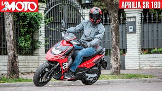 Aprilia SR 160  Test Ride [upl. by Ocicnarf]