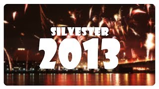 Silvester 2013  am Rhein in Köln  Happy New Year 2013 at Cologne  HD [upl. by Justus]