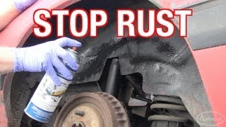 How To Remove Rust Treating amp Preventing Rust on RampD Corner from Eastwood [upl. by Ynnohj917]