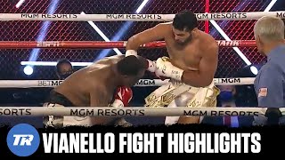 Top Prospect Guido Vianello Scores a 1st Round Knockout of Donald Haynesworth  FIGHT HIGHLIGHTS [upl. by Wrennie719]