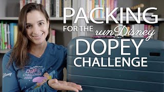 PACKING for the runDisney Dopey Challenge  2022 [upl. by Socem]