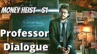 Professor Dialogue in Hindi  Money Heist  La casa de Papel  Money Heist WhatsApp Status [upl. by Anselmi]