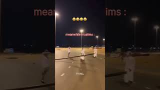 Muslims are so scary 😆😆🤣online exploreAllah muhmmed deeni light Islam shorts [upl. by Yolane983]