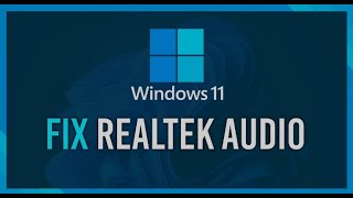 Fix Realtek High Definition Audio Drivers  Windows 11  Reinstall  Update Guide [upl. by Arracahs]