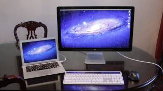 Apple Thunderbolt Display Review with Setup amp Demo [upl. by Jeth]