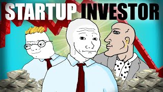 LIFE OF A STARTUP INVESTOR WOJAK DOOMER MEME [upl. by Enyrat]