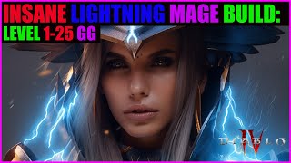 Diablo 4 Guides amp Builds Magier Mage Lightning Blitz Level🔥Tipps tips Tricks Start deutsch [upl. by Rena]