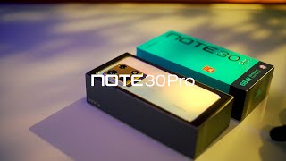 NOTE 30 PRO  Unboxing  Allround FastCharge [upl. by Nagiam]