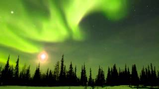 Northern Lights Timelapse Churchill Manitoba  Canada Aurora Borealis [upl. by Lyrradal90]