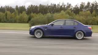 Volvo S40 Autotech 420hp vs BMW M5 E60 507hp [upl. by Lange939]