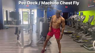 Pec Deck  Chest Fly Machine [upl. by Marjana744]