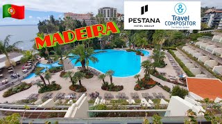 🇵🇹 Madeira Funchal  Carlton hotel tour  Pestana Hotel group [upl. by Eustatius694]