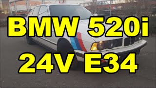 BMW 520i 5 series 5er 24V E34 [upl. by Koorb586]