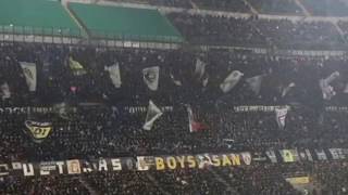 CORI CURVA NORD MILANO  INTER  ATALANTA 11 [upl. by Haelat906]