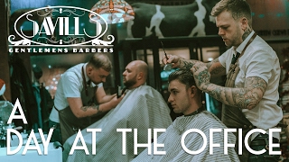 Savills Barbers  A Day at the Office [upl. by Ahsatel214]