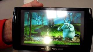 Archos 7 Home Tablet Handson auf der CeBit 2010 [upl. by Eentruok]