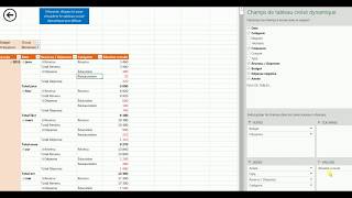 Gestionnaire de budget visualisation 22 tableaux avec filtres et croisé dynamique [upl. by Anitneuq]