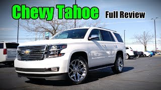 2018 Chevrolet Tahoe Full Review  RST Premier LT amp LS [upl. by Yreffej]