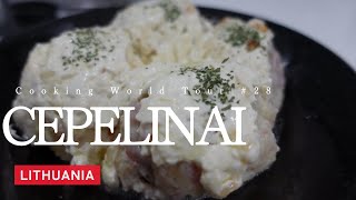 🍽️🇱🇹 Cepelinai Lithuania  ツェペリナイ（リトアニア） [upl. by Llertnov340]