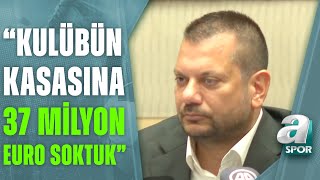 Ertuğrul Doğan quotTrabzonsporun Yıllık Geliri 615 milyon TL Yıllık gideri 800 Milyon TLquot  A Spor [upl. by Lesde579]