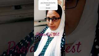 prolactin test infertility prolactin test milk pcos maleinfertility doctor reelsinstagram [upl. by Padegs109]