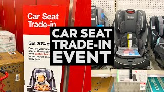 Car Seat Tradein Event at Target [upl. by Aihseuqal581]