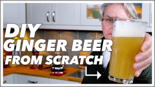 How To Make REAL Ginger BEER At Home Glen And Friends Cooking [upl. by Blas]