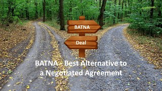 Power of BATNA in Negotiation [upl. by Schuh438]