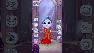 My angel shopping time 😍😍 food funny angelaplying gametom talkingtom angelaplaying pubgmobile [upl. by Leor787]