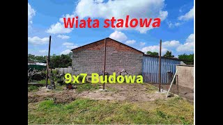 Wiata Stalowa  Budowa wstępny zarys i materiał [upl. by Geehan825]