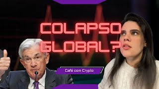 BITCOIN Este colapso global SEMPRE faz o preço do BTC EXPLODIR quebra iminente [upl. by Merci878]