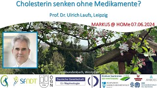 Cholesterin senken ohne Medikamente  Prof Ulrich Laufs Leipzig [upl. by Enialahs436]