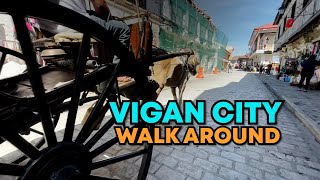 VIGAN CITY WALK AROUND [upl. by Aneelehs]