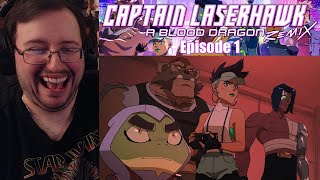 Gors quotCaptain Laserhawk A Blood Dragon Remixquot Episode 1 REACTION [upl. by Brenda]