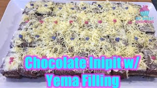 Chocolate Inipit with Yema Filling  mysweetambitions [upl. by Menken]