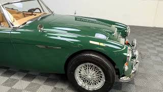 1966 AUSTIN HEALEY 3000 MK3 BJ8 SPORTS CONVERTIBLE BRITISH RACING GREEN WITH BISCUIT LEATHER [upl. by Adnawyt]