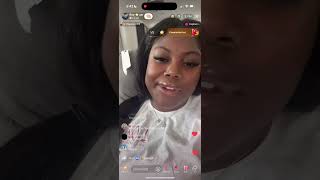 Zaria Imani TikTok live 71724 [upl. by Gnidleif72]