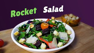 Rocket Salad Recipe Rocket Leaves Salad [upl. by Assyla]