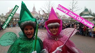 DISNEYLAND PARIS  DISNEY STARS ON PARADE  UNE FAMILLE À DISNEY  25TH JANUARY 2019 [upl. by Helbona91]