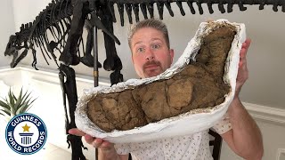 Largest Dinosaur Poop  Guinness World Records [upl. by Nawud]