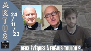 AKTUS  Deux évêques pour le diocèse de FréjusToulon [upl. by Belden125]