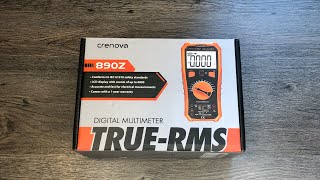 Crenova 890Z Digital Multimeter — Unboxing — Joshua’s Picks Review [upl. by Ariat650]