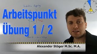 Übung 1  2 Arbeitspunkt bestimmen Regelungstechnik [upl. by Furgeson558]